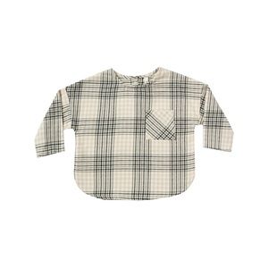 Rylee + Cru Flannel Jack Shirt  3-6 months